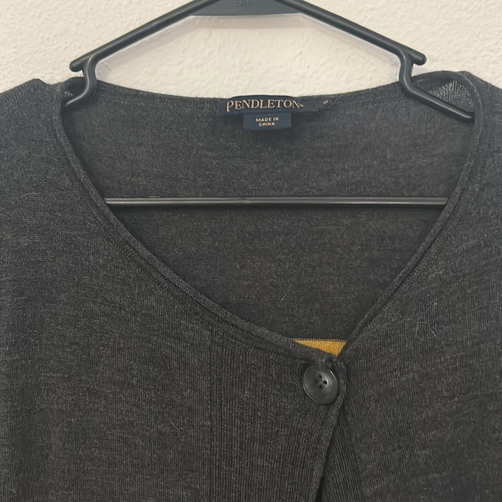 Pendleton Lightweight Wool Cardigan - image 5